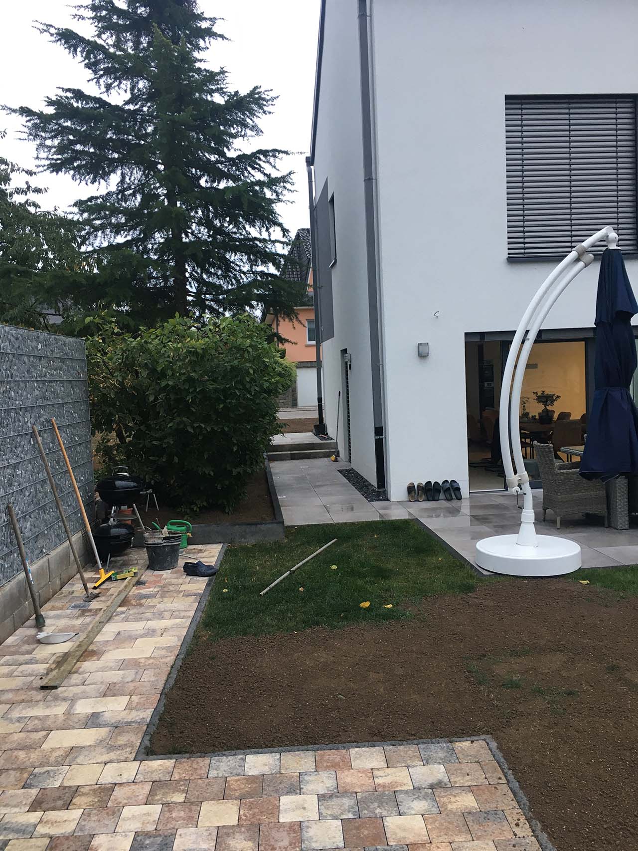 Réalisation BM Constructions — aménagement extérieur Luxembourg 17